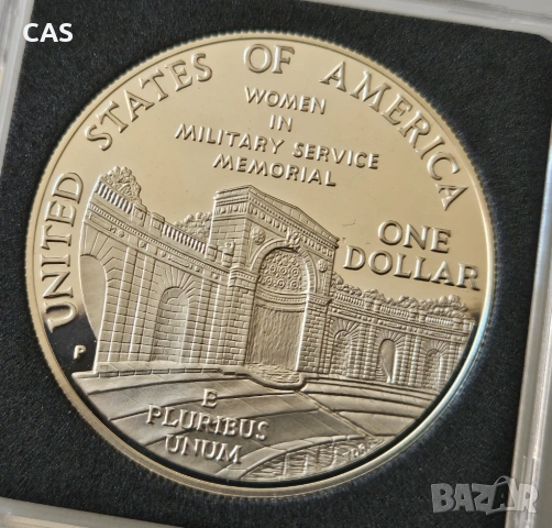 1 Долар 1994 САЩ - сребро , снимка 4 - Нумизматика и бонистика - 54347430