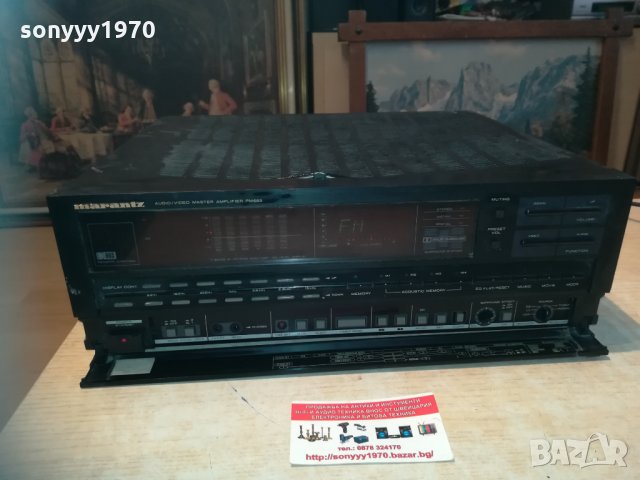 marantz pm683 receiver-made in japan 1703211619, снимка 4 - Ресийвъри, усилватели, смесителни пултове - 32198305