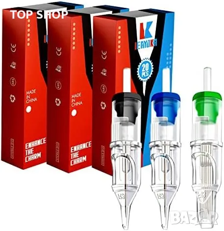 Нов комплект смесени Консумативи Игли мастило за татуировка татус начинаещи