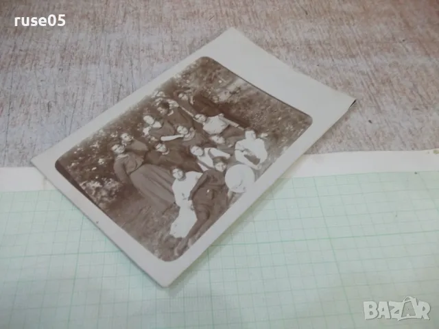 Снимка стара на група от госпожици, снимка 3 - Колекции - 47915910