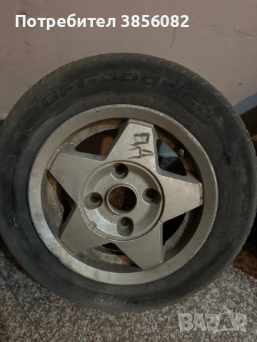 Джанти- алуминиеви 13 цола с гуми BFGoodrich- 165/70/R13, снимка 2 - Гуми и джанти - 53060941