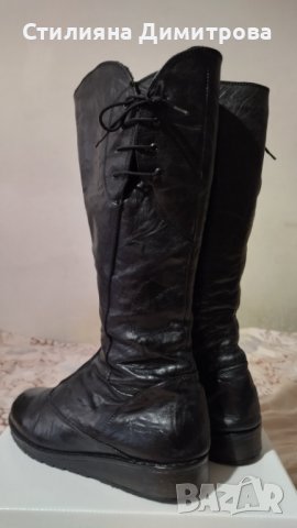 Ботуши 36 номер естествена кожа (23 см), снимка 4 - Дамски ботуши - 39030953