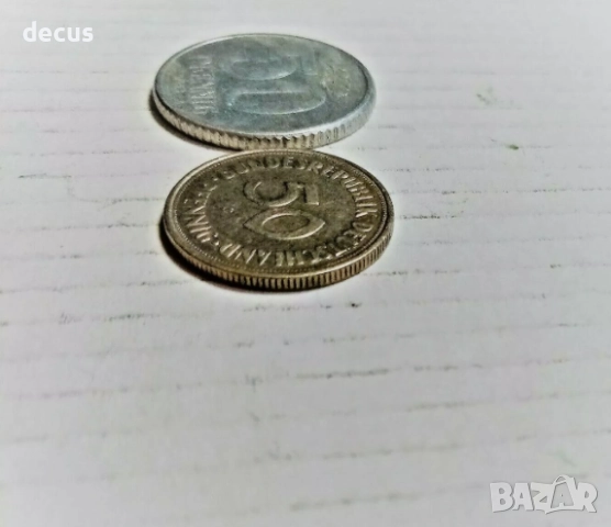 Лот от две монети немски пфениг - от 1950 и 1958г, снимка 8 - Нумизматика и бонистика - 51463872
