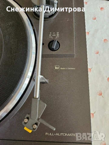 Грамофон Dual CS 520, снимка 5 - Грамофони - 51098330