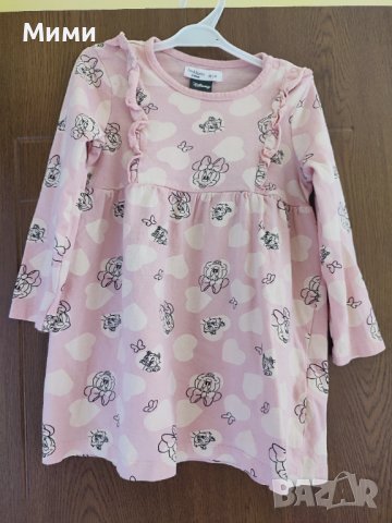 Детска рокля Мини маус тъничка, снимка 1 - Бебешки рокли - 42901479
