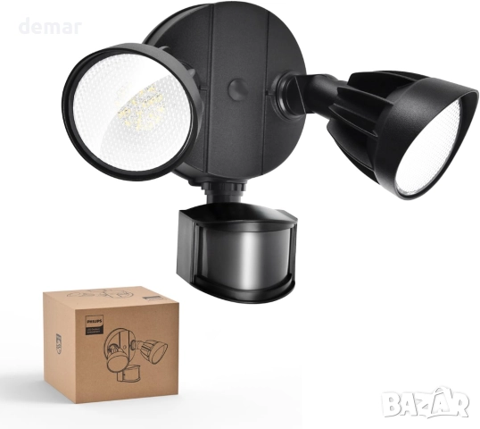 PHILIPS 21W 3000 lm LED охранителна лампа с PIR сензор за движение