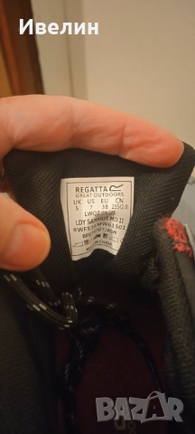 Маркови дамски обувки на Regatta, непромокаеми, топли , леки и удобни. Идеални за туризъм! , снимка 6 - Други - 52998420