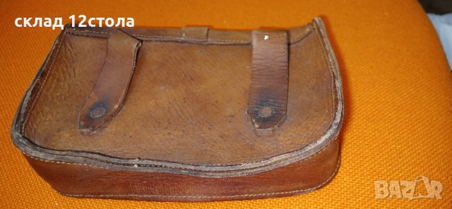 Стара кожена чантичка, снимка 4 - Антикварни и старинни предмети - 44309482