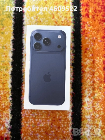 iPhone 17 Pro 256GB DeepBlue, Чисто нов, закупен от Англия, фабрично запечатан, , снимка 1