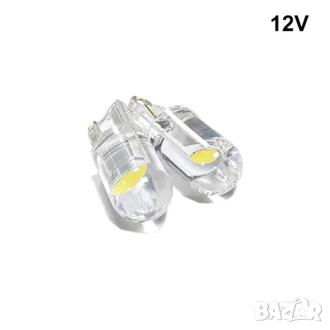 LED крушки T10 12V 2 броя