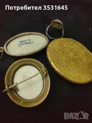 Колекция от накити с порцелан, снимка 10 - Колекции - 42819716