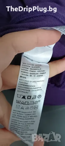 Levi's дамска плътна блуза размер М лилава, снимка 5 - Блузи с дълъг ръкав и пуловери - 56275267