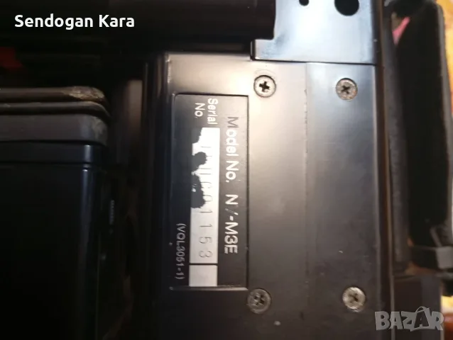 Видео камера Panasonic M3 VHS Movie употребявана, винтидж за колекционери, снимка 6 - Фотоапарати - 53142027
