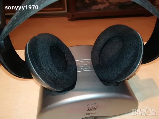 akg headphones+transmiter 0206222042, снимка 6 - Слушалки и портативни колонки - 36963143