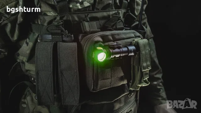 Професионален челен фенер 3 в 1 Armytek Wizard C2 WG (Бяла и Зелена светлина) – 1020 лумена, снимка 6 - Оборудване и аксесоари за оръжия - 56126962