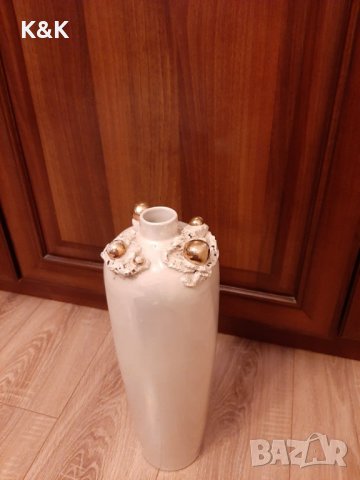 Керамична  ваза  ръчна изработка., снимка 5 - Вази - 35558929