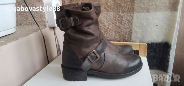 Ботуши XIT by Dinsko 37 н. Естествена кожа , снимка 2 - Дамски ботуши - 51979192