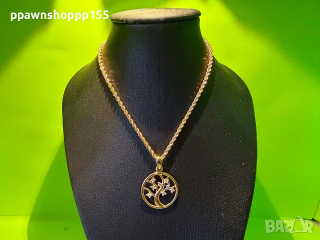Дамско златно колие „Дървото на живота“ 14K (585) – 2.78 гр.
