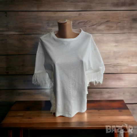 Дамска тениска с пера, S/L