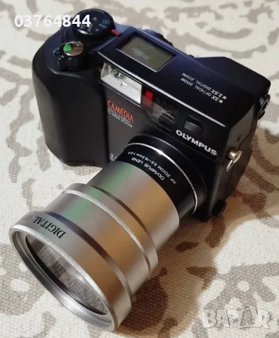 Фотоапарат Olympus Camedia C-3030 zoom, 2 конвертора и тубус.