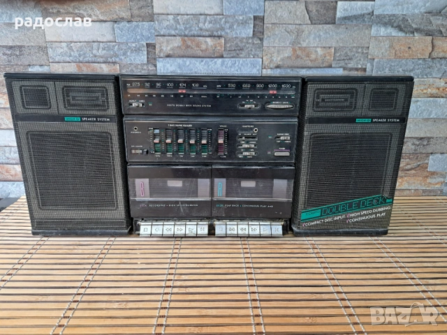 Български радиокасетофон РМС 325 Д