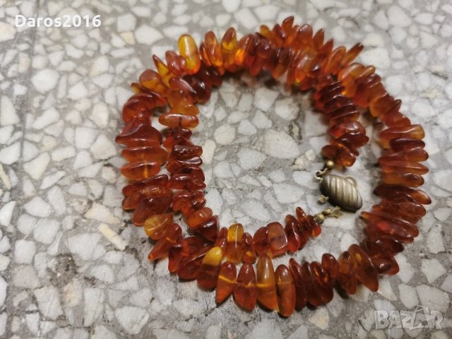Кехлибарена огърлица , снимка 3 - Антикварни и старинни предмети - 29934253