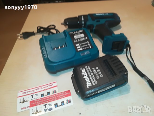 MAKITA LI-ION+BATTERY CHARGER 2509221538, снимка 3 - Винтоверти - 38112586