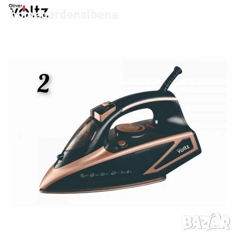 Мощна Парна Ютия Voltz 3000W | Керамична Плоча | Вертикална Пара, снимка 6 - Ютии - 54209267