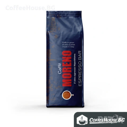 Италианско кафе на зърна за еспресо - Moreno Espresso Bar, 1 кг