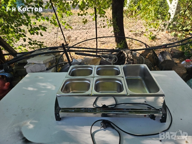 Бен-мари топло със сух нагревател отдолу 2бр. гастронорми 1/2-15см., снимка 6 - Обзавеждане на кухня - 51824742