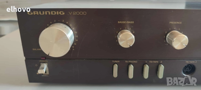 Стерео усилвател Grundig V2000#1, снимка 9 - Ресийвъри, усилватели, смесителни пултове - 51890569