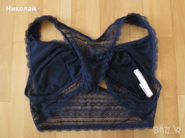 Victoria Secret Lace Racerback Bralette , снимка 8 - Бельо - 32051862