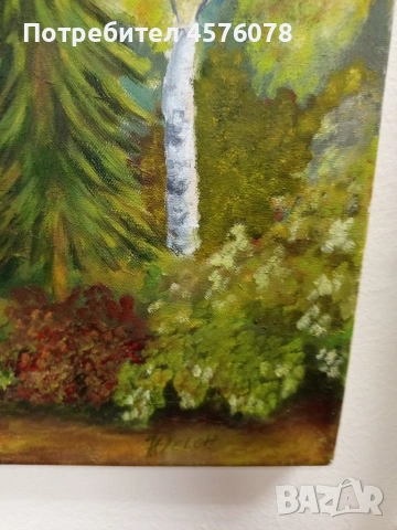 стари картини с добро качество масло върху платно, снимка 2 - Други ценни предмети - 54074467