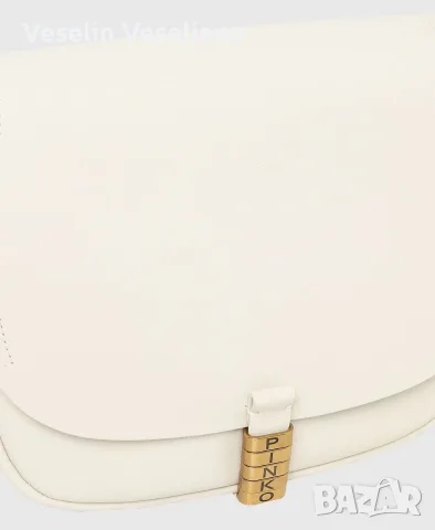 Дамска чанта Pinko Leather cross body bag Saddle, снимка 2 - Чанти - 56017904