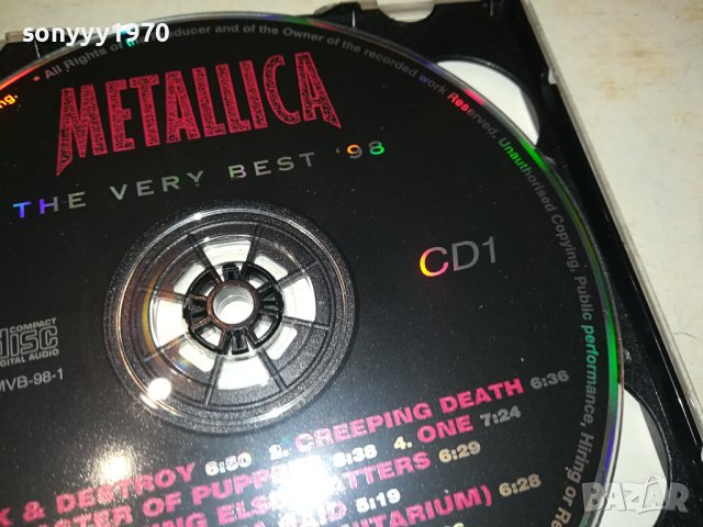METALLICA CD X2бр 0311231007, снимка 13 - CD дискове - 42833566