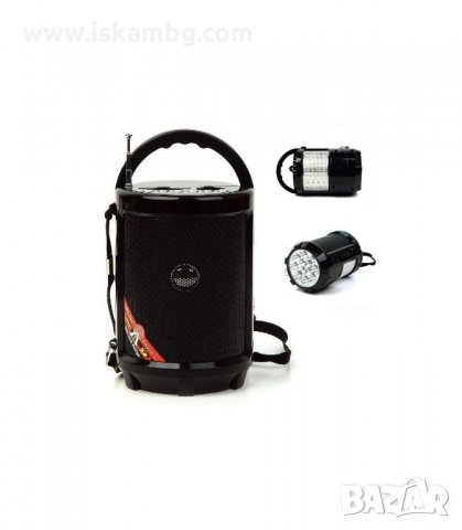 ФЕНЕРЧЕ С РАДИО И АКУМУЛАТОР MD - код 603