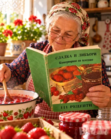 Стара българска книга „Сладка и ликьори – 111 рецепти“ | Консервиране на плодове