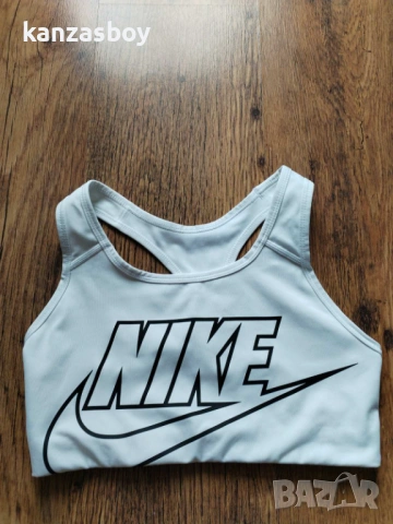 nike sport bra - страхотно дамско бюстие КАТО НОВО S, снимка 4 - Корсети, бюстиета, топове - 54271658
