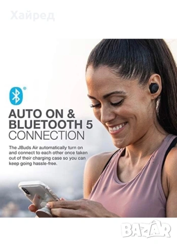 Слушалки Jbuds Air True Wireless, снимка 7 - Bluetooth слушалки - 54184676