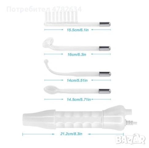 Дарсонвал - козметичен уред, снимка 2 - Козметични уреди - 54031692