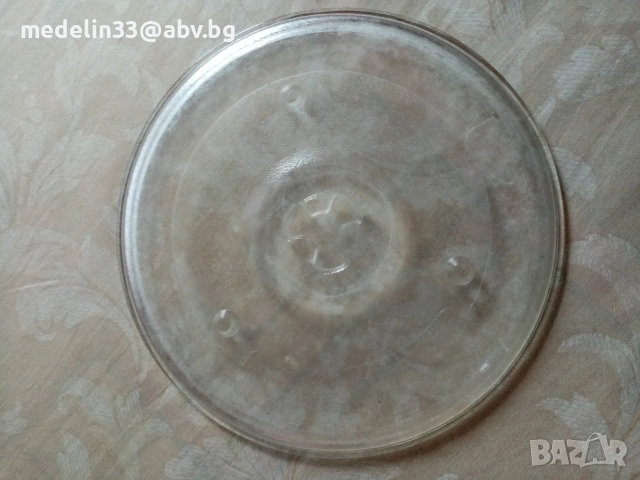 Голяма и малка чиния 32 см и 25 см за микровълнова фурна, снимка 7 - Печки, фурни - 46605282