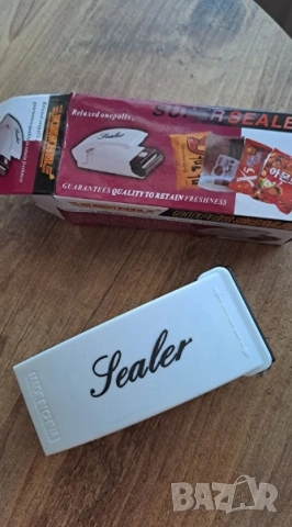  Уред за запечатване на пликове и торби 