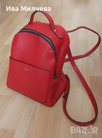 Червена раница Tosca Blu 