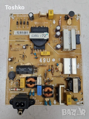 LG 49UN711C0ZB EAX69083603(1.0) EBT66482503 POWER  EAX67189201(1.7) LGP49DJ-17U1  SDL490W0(LD0-B24), снимка 6 - Части и Платки - 40169156