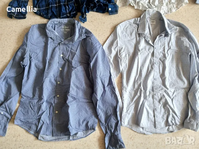 Мъжки ризи Zara, H&M, S-размер , снимка 4 - Ризи - 52834554
