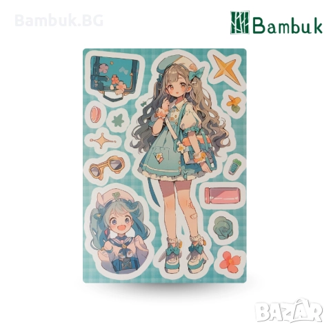 Стикери "Miku & Friends", снимка 5 - Ученически пособия, канцеларски материали - 52618082