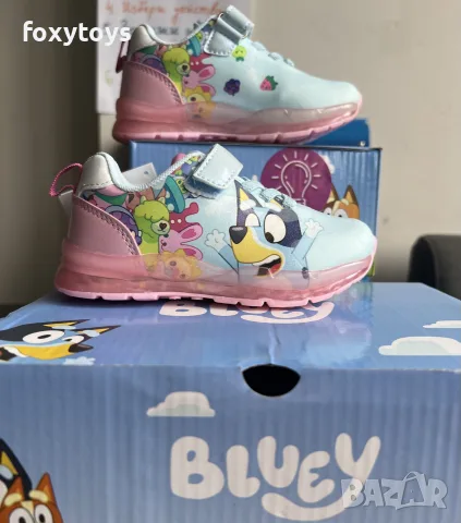 Светещи маратонки Bluye / Блуи - 25,26,27 номер, Cerda, снимка 5 - Детски маратонки - 55836930