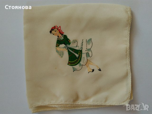 Колекционерски копринени рисувани дамски кърпички, снимка 6 - Колекции - 36716949