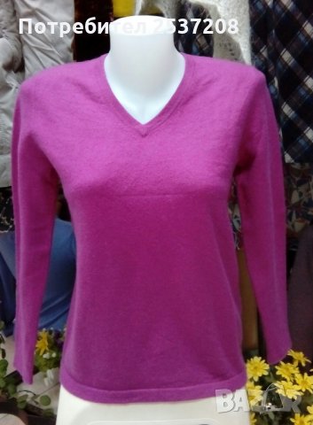 Дамски пуловер-100% естествен кашмир