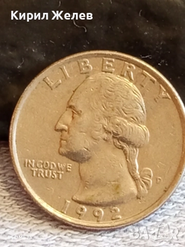 Три монети QUARTER DOLLAR UNITED STATES of AMERICA за КОЛЕКЦИЯ 51901, снимка 7 - Нумизматика и бонистика - 52387782